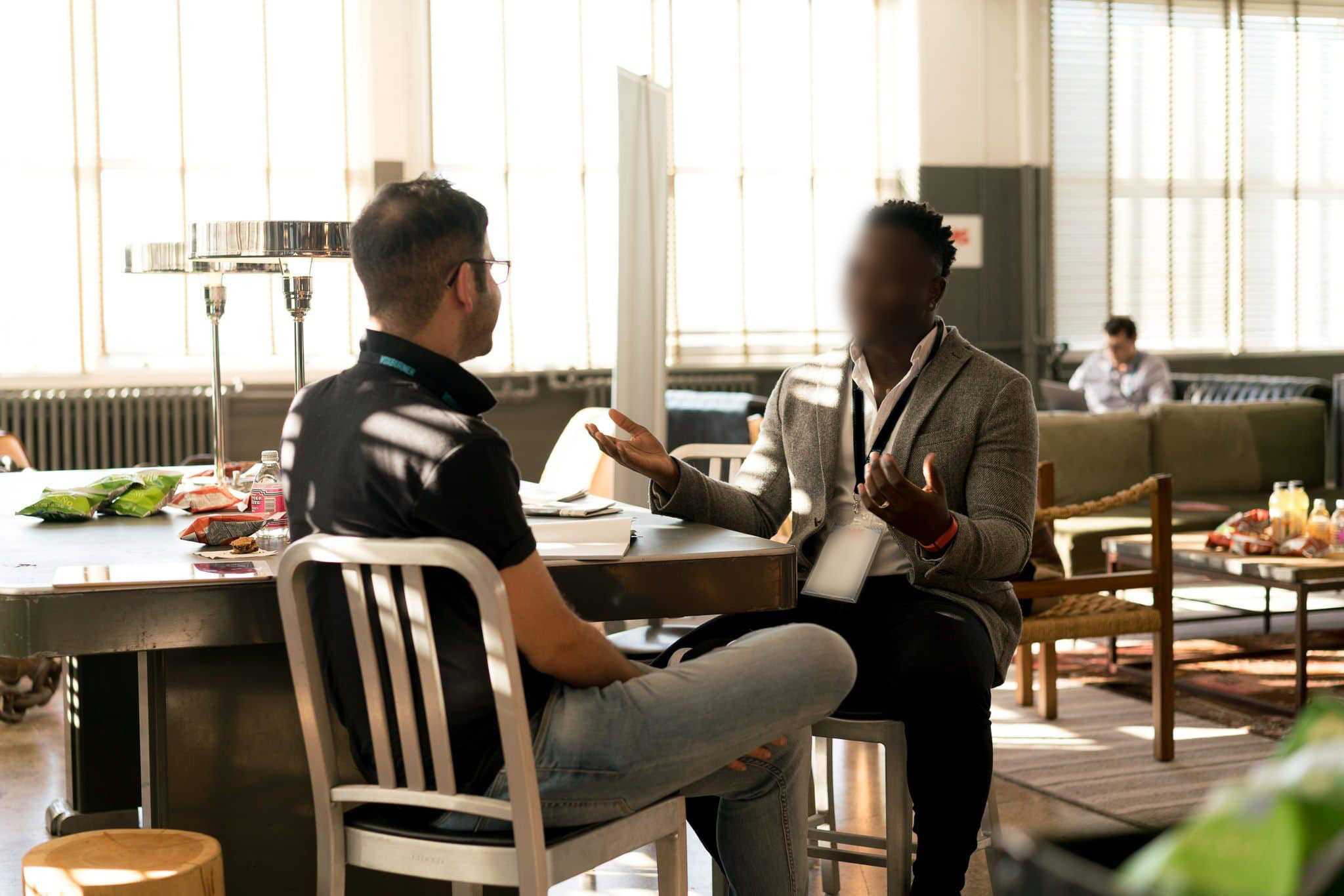Men Conversing